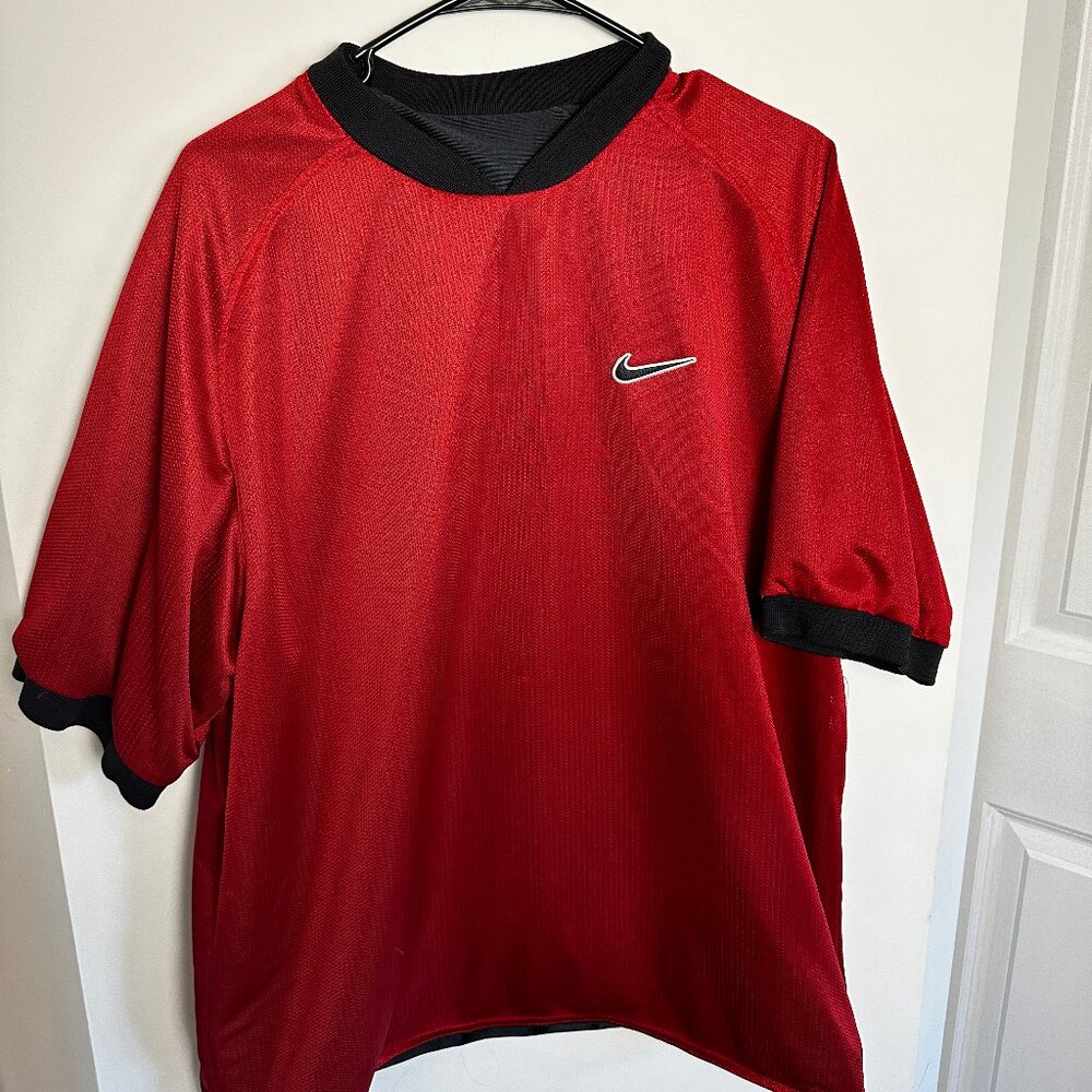 Nike Red/Black Reversible Top